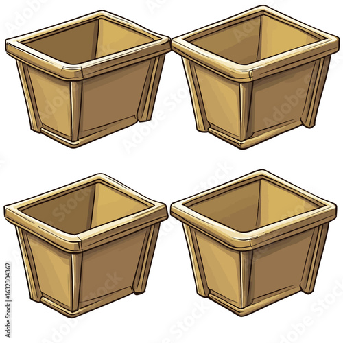 Set of baking tray 