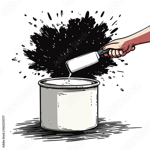 Can opener vector illustration 