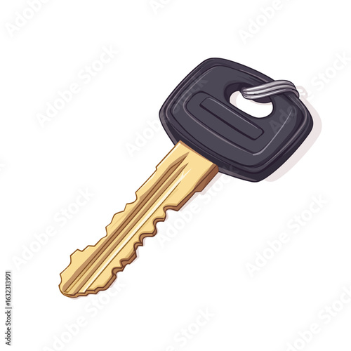 Car key vector 