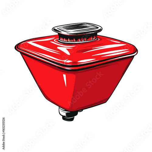 Old carburetor isolated 