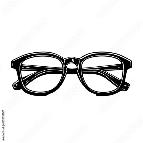 glasses isolated on white