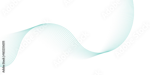 Premium abstract background design with wave line pattern texture in luxury pastel color.