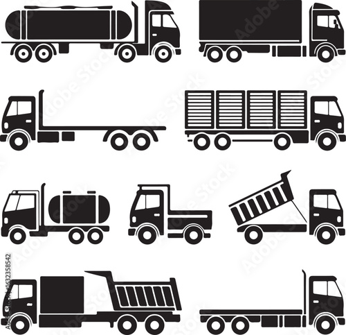 set of trucks