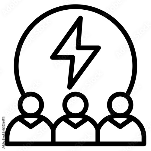 Business competitor icon vector illustration