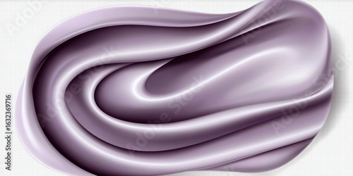 Abstract Satin Waves Creates Elegant Purple Texture Design With Soft Folds