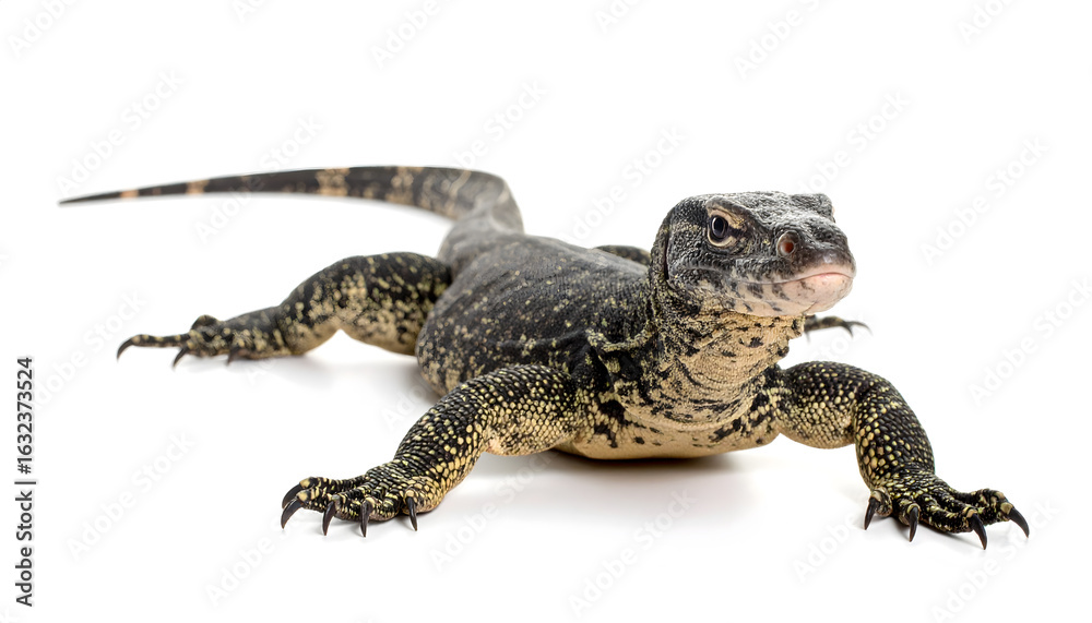 Obraz premium Green Iguana Studio Portrait 