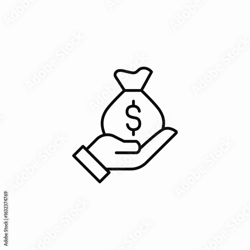 savings insurance icon sign vector