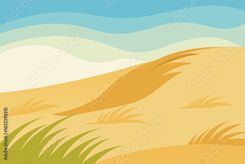 golden beach dunes grass wind coast sand sun vacation shore
