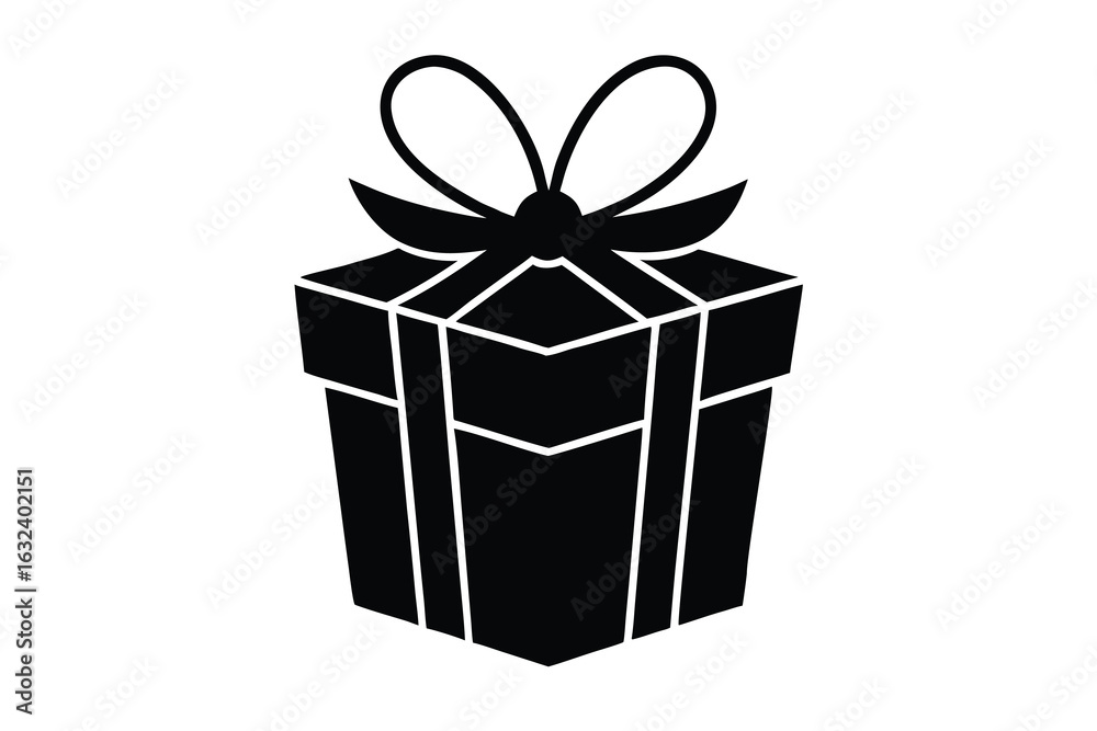 Obraz premium gift unwrapping vector icon