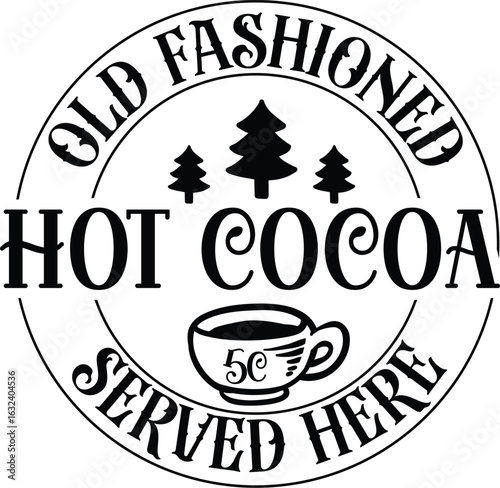 old fashioned hot cocoa served here