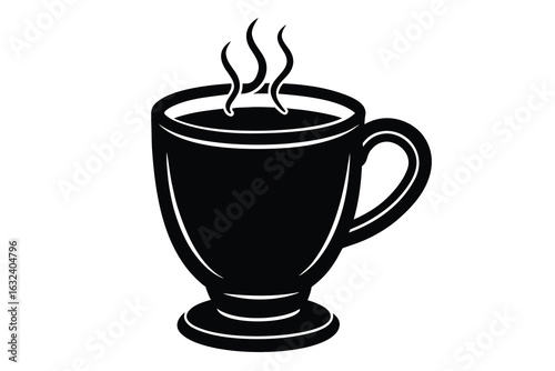 hot cider cup vector icon