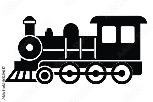 polar express train vector icon