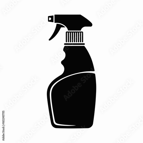 blue spray bottle
