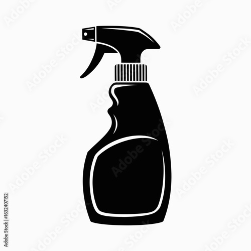 spray bottle isolated