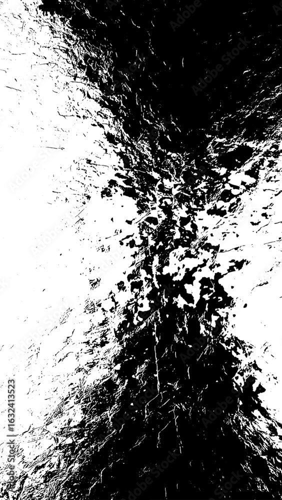 Obraz premium Abstract Black and White Grunge Texture Background for Modern Design and Artistic Purposes a Powerful and Dramatic Visual Asset