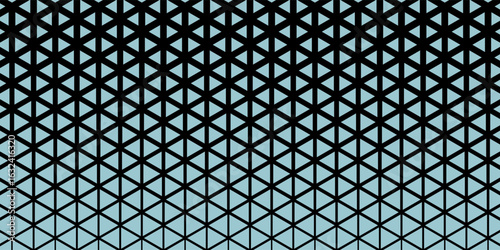 Triangles Halftone Pattern Vector Abstract Geometric Technology Background. Triangular Half Tone Texture. Minimal Style Dynamic Tech Wallpaper
