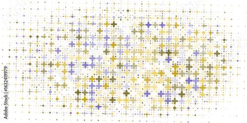 halftone dot vector modern geometrical circle abstract background. Dotted texture template. Geometric pattern in halftone style with gradient.