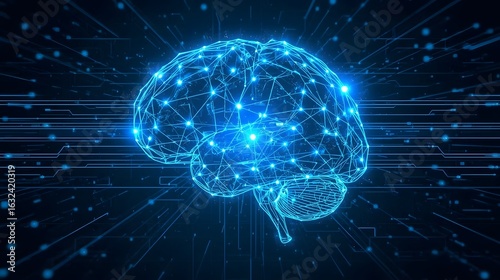 Wallpaper Mural AI Neural Network Brain Visualization Torontodigital.ca