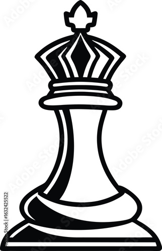 chess king piece silhouette