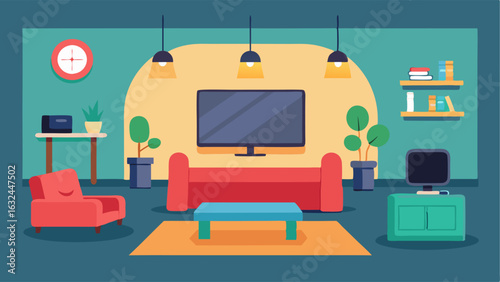 A lounge area with comfortable couches and a TV perfect for relaxing after a workout.