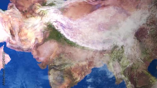 4K Earth Zoom to Pakistan Map Animation with Flag Overlay – Satellite Earth Zoom Effect to Pakistan, Pakistan Earth Map, Pakistan Flag, Geography Animation, Pakistan Zoom Video, 4K Pakistan Clip