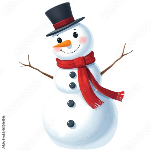 Classic snowman
