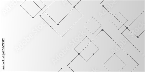 Abstract lines in grey and white tone of many squares and rectangle shapes on white background. Metal grid isolated on the white background. nervures grey abstract perspective Random chaotic.	
