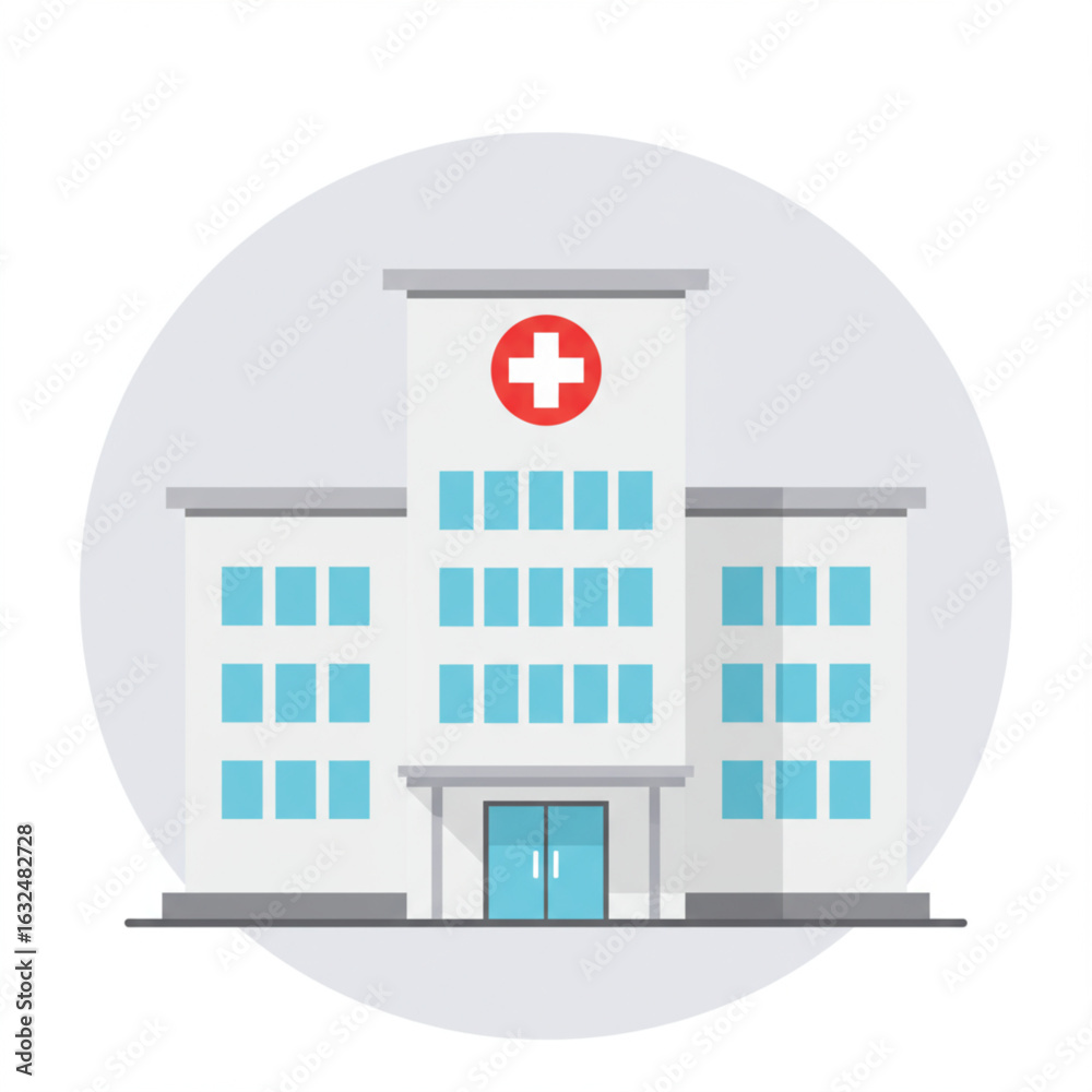 Obraz premium hospital-buildings.eps