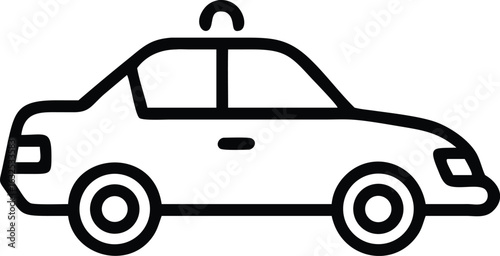 police car