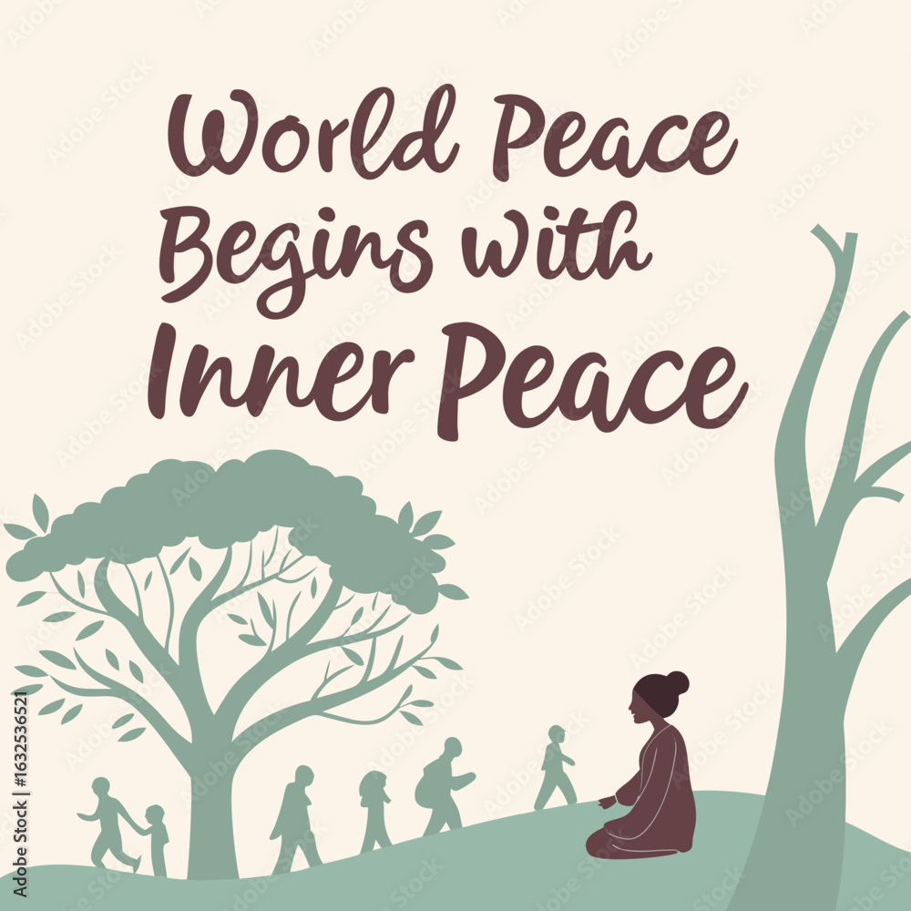 Obraz premium VECTOR ART ILLUSTRATION FOR INTERNATIONAL DAY OF