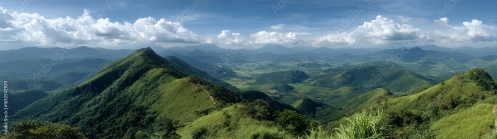 Naklejka premium Nature landscape panoramas hdr 360 degree view