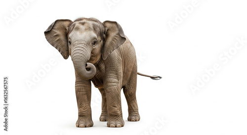 elephant isolated on white background