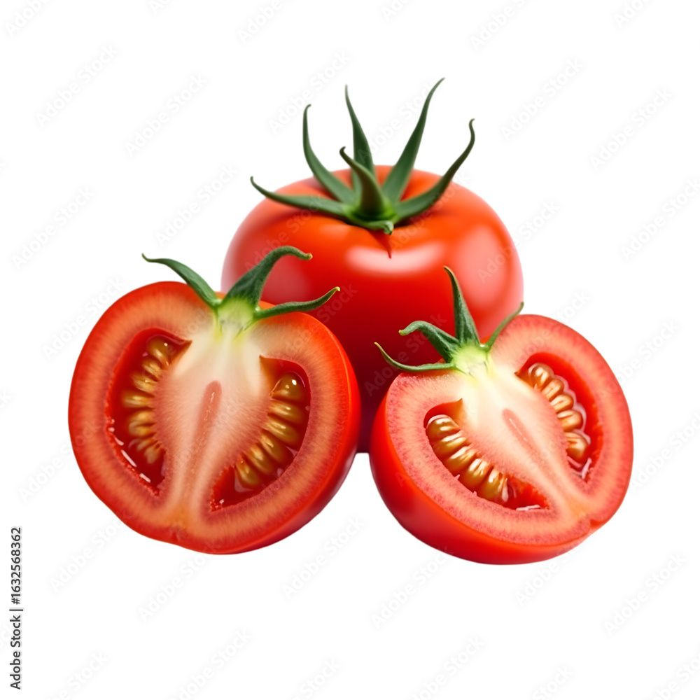 Fototapeta premium Sliced tomatoes 