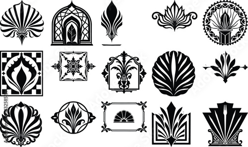  Children in Various Poses  People Sitting and Talking in Chairs vector bundle