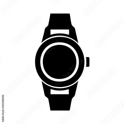 Classic wristwatch with a round dial and leather strap for everyday wear
