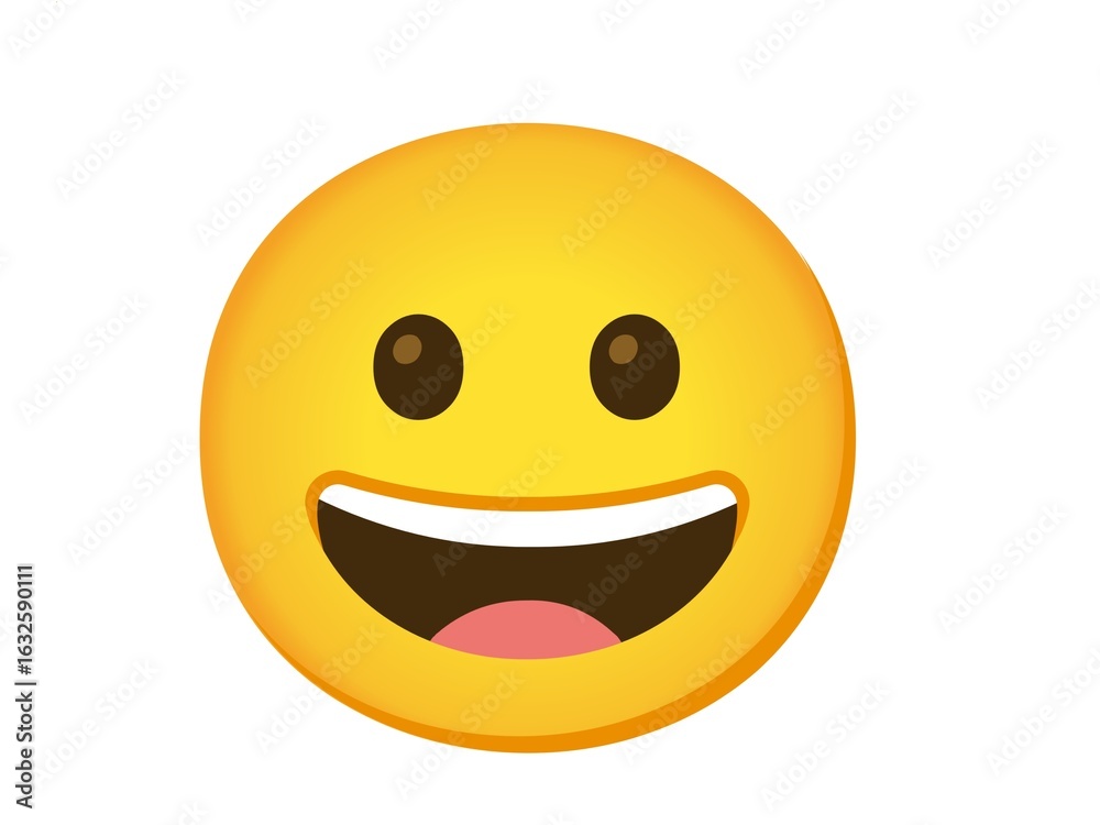 Fototapeta premium happy smiley face emot,emoticon
