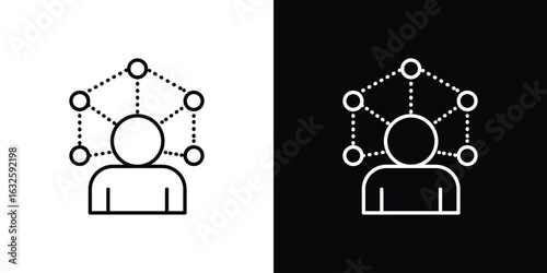 Skillsfor banner and packaging design Vector illustrationsn icon line symbol concept, vector illustration