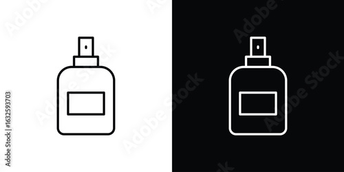 Perfume icon line symbol concept, vector illustration