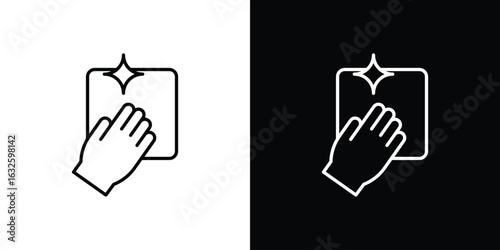 Clean icon line symbol concept, vector illustration