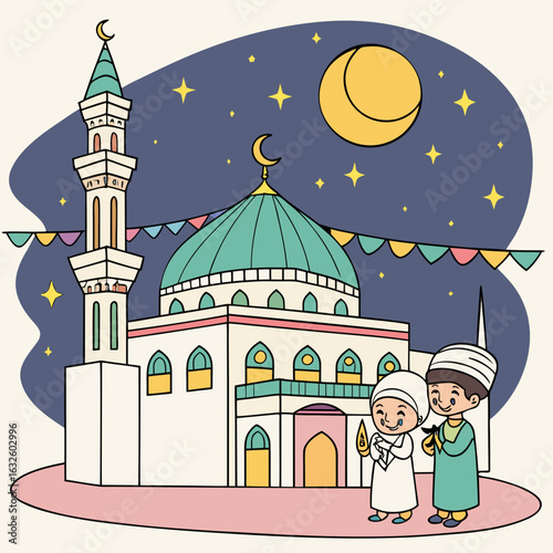 The Mawlid is an annual festival commemorating the birthday of the Islamic prophet Muhammad on the traditional date of 12 Rabi' al-Awwal, the third month of ...