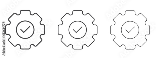 Execution icon in Line Art Style for Design collection