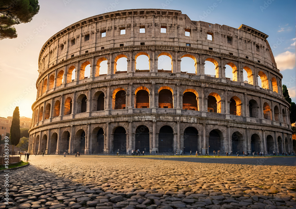 Obraz premium colosseum in rome italy