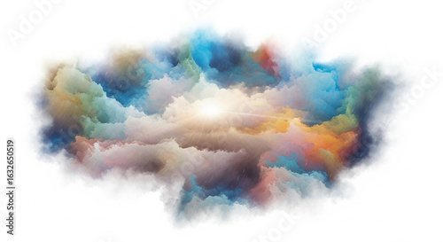 abstract watercolor background with watercolor splashes