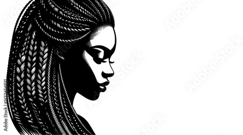 Silhouettes black women