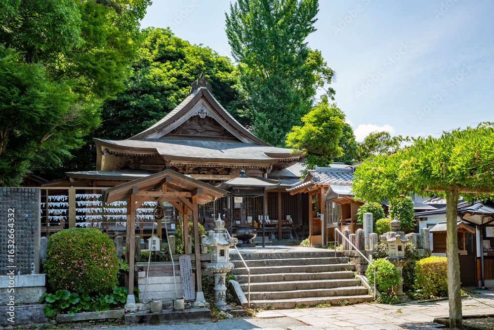 Fototapeta premium 武蔵寺 本堂 福岡県筑紫野市