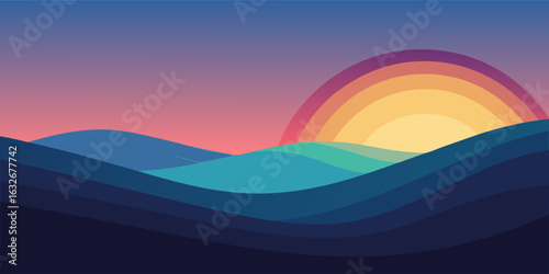 Soft ethereal pastel rainbow gradient background with a smooth blended color transition perfect for creative and gentle design projects