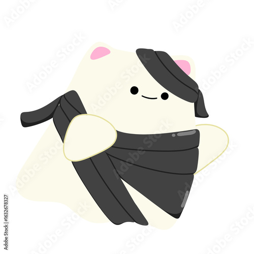 Pastel Halloween Clipart with Cute Ghosts and Witches