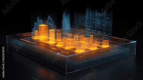 An interactive display showcasing the results of a simulation that models the efficiency of battery swapping in a cloudmanaged system with graphs and projections highlighting reduced