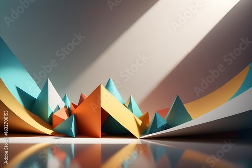 abstract vector background with stars