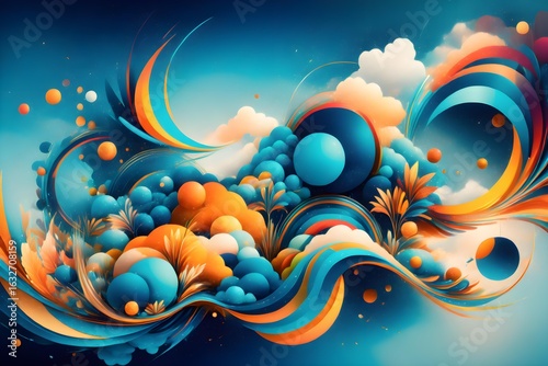 abstract colorful background